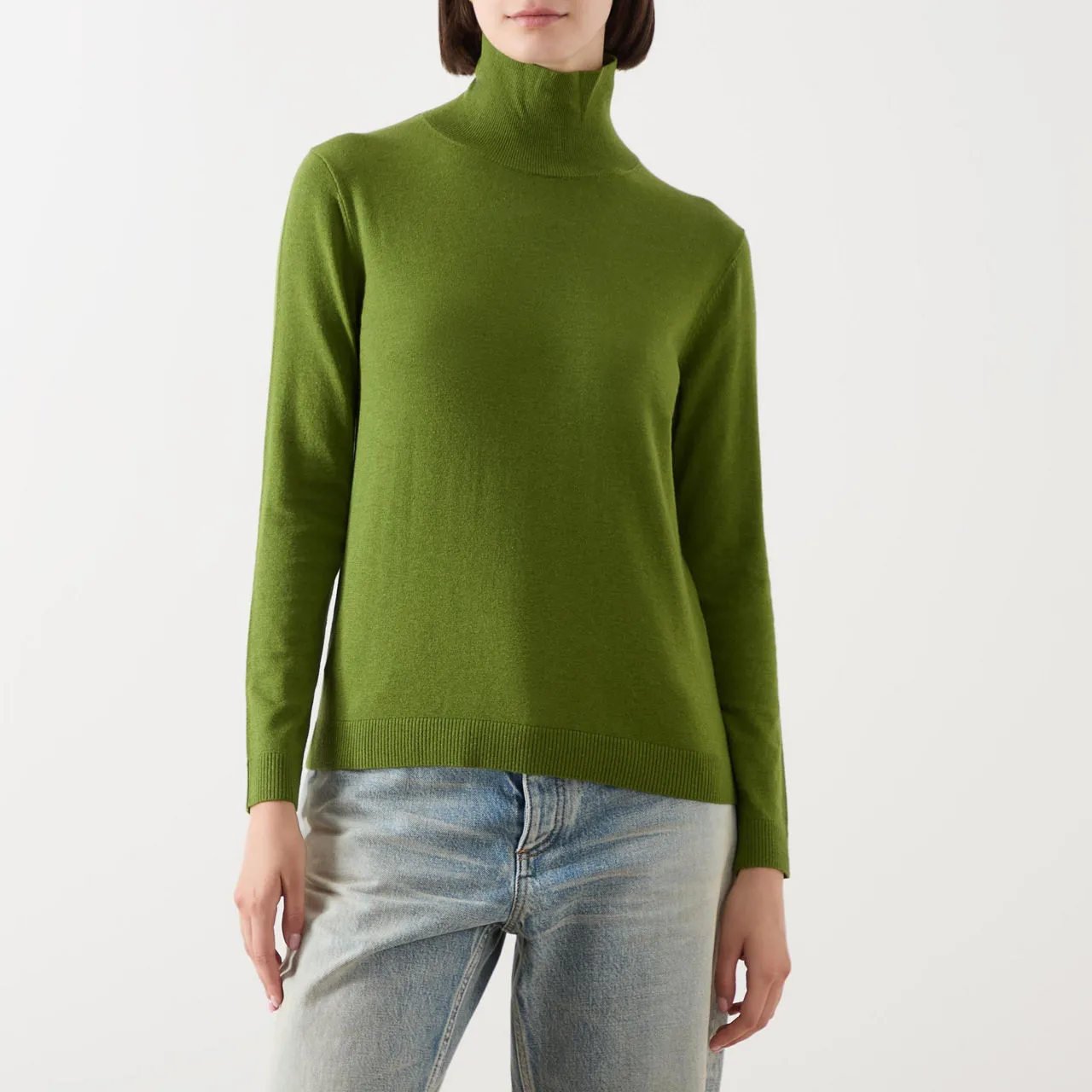 WEEKEND MAX MARA Kiku Turtleneck Sweater - Green