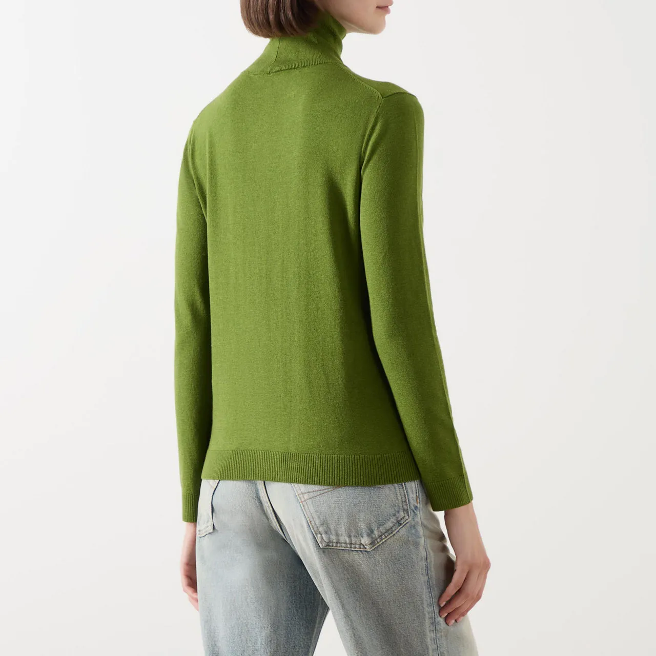 WEEKEND MAX MARA Kiku Turtleneck Sweater - Green