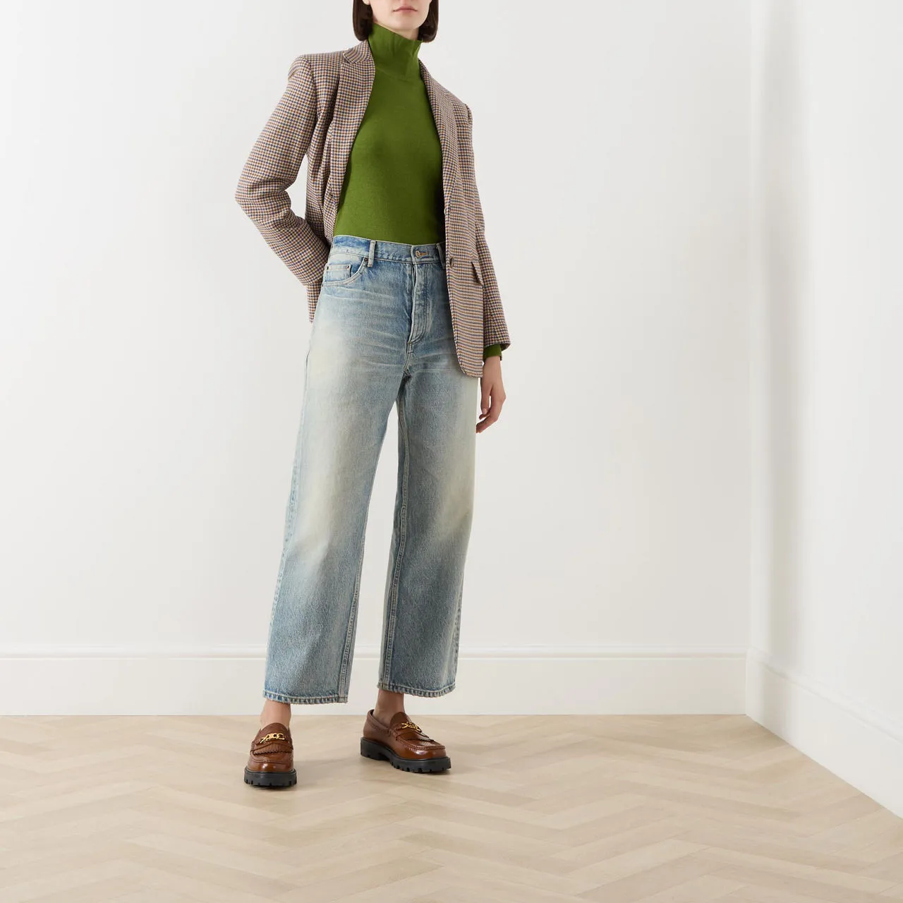 WEEKEND MAX MARA Kiku Turtleneck Sweater - Green