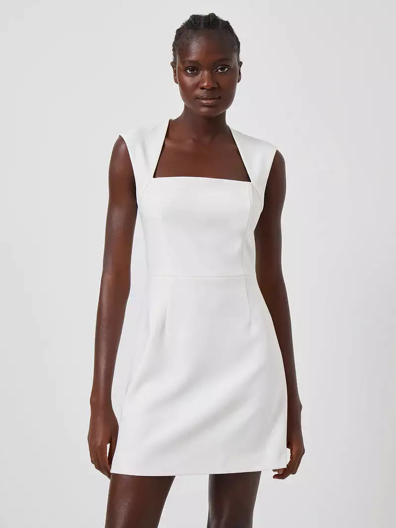 Whisper Ruth Square Neck Dress