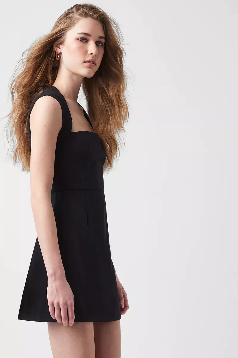 Whisper Ruth Square Neck Dress