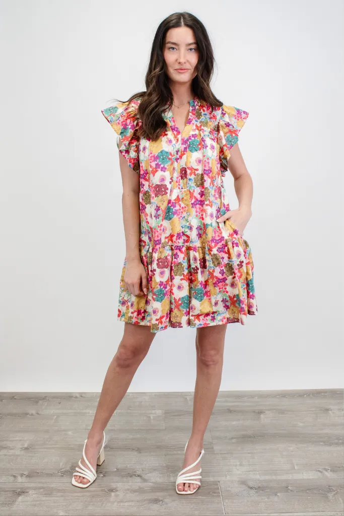 Wildflowers Bloom Mini Dress