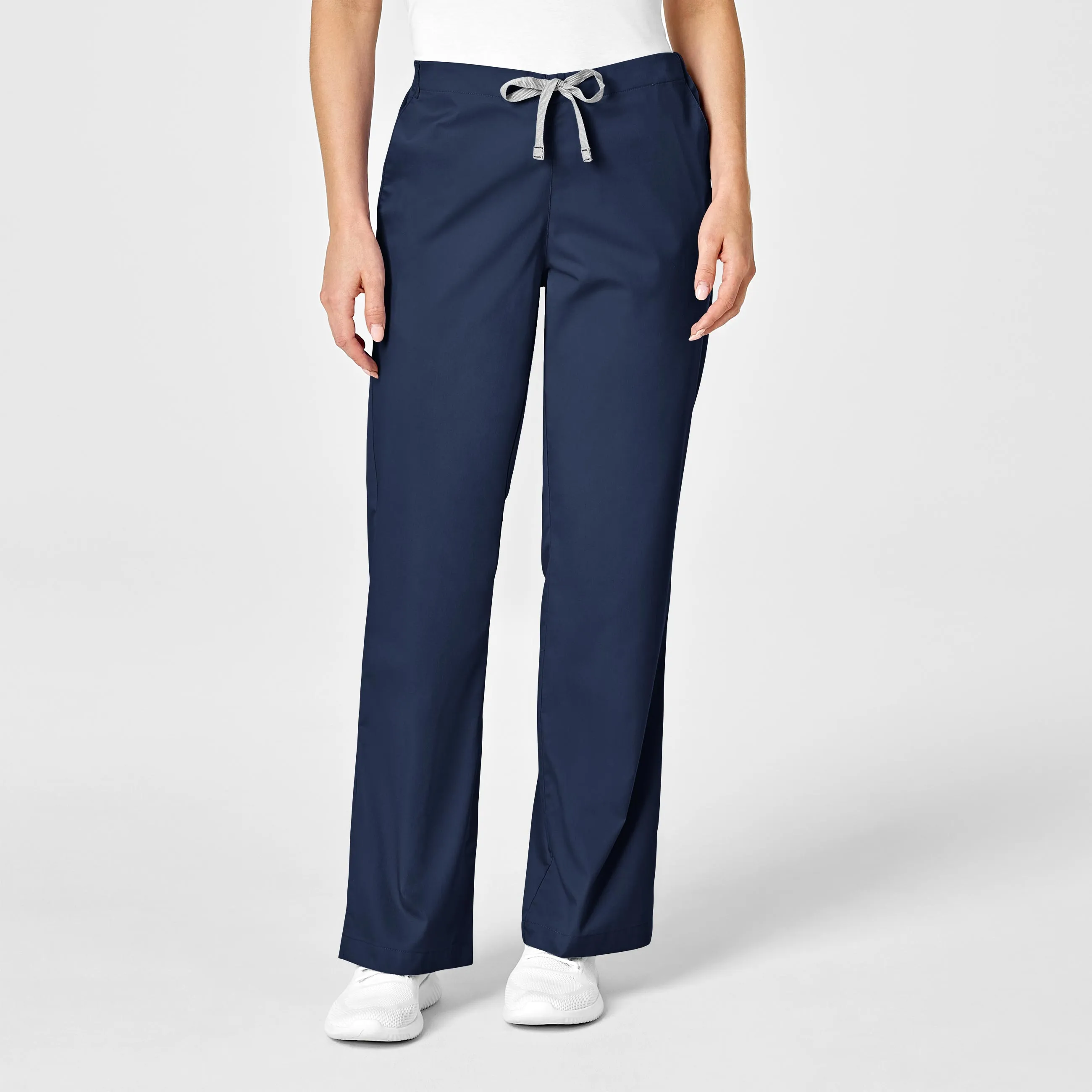 WonderWORK Women's Flare Leg Scrub Pant - Navy