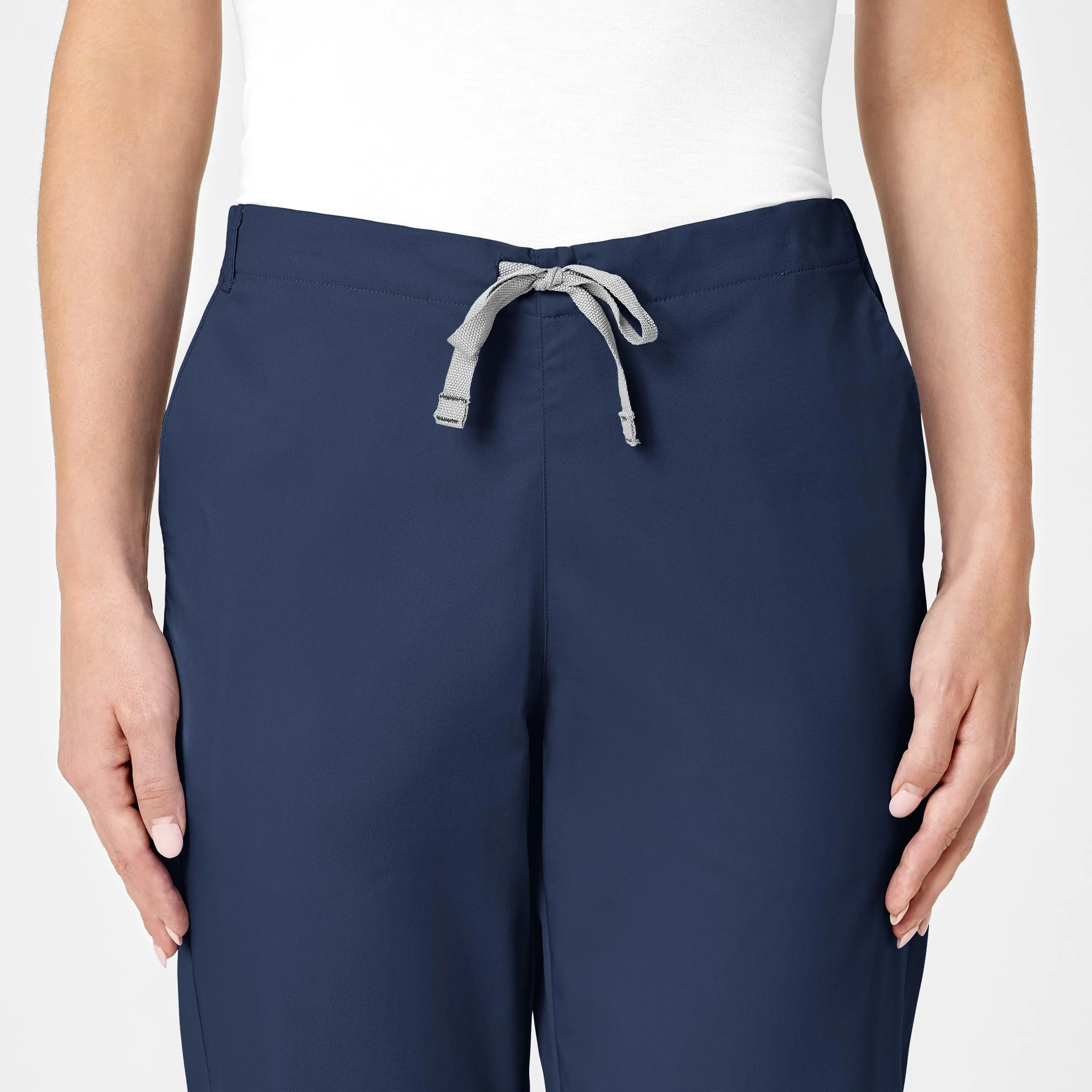 WonderWORK Women's Flare Leg Scrub Pant - Navy