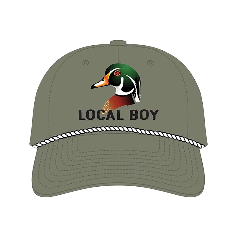 Wood Duck Rope Hat